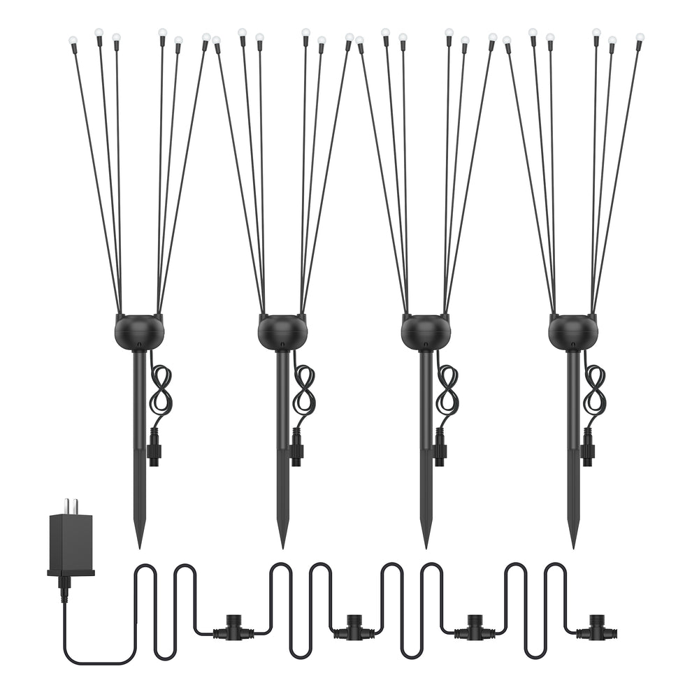 Led Firefly Large Installation OHIJOY® Firefly Sway Lights Easy Install Kit 4 in 1